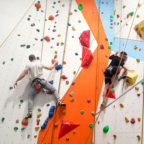 Regular or casual at Slough Climbing Wall?